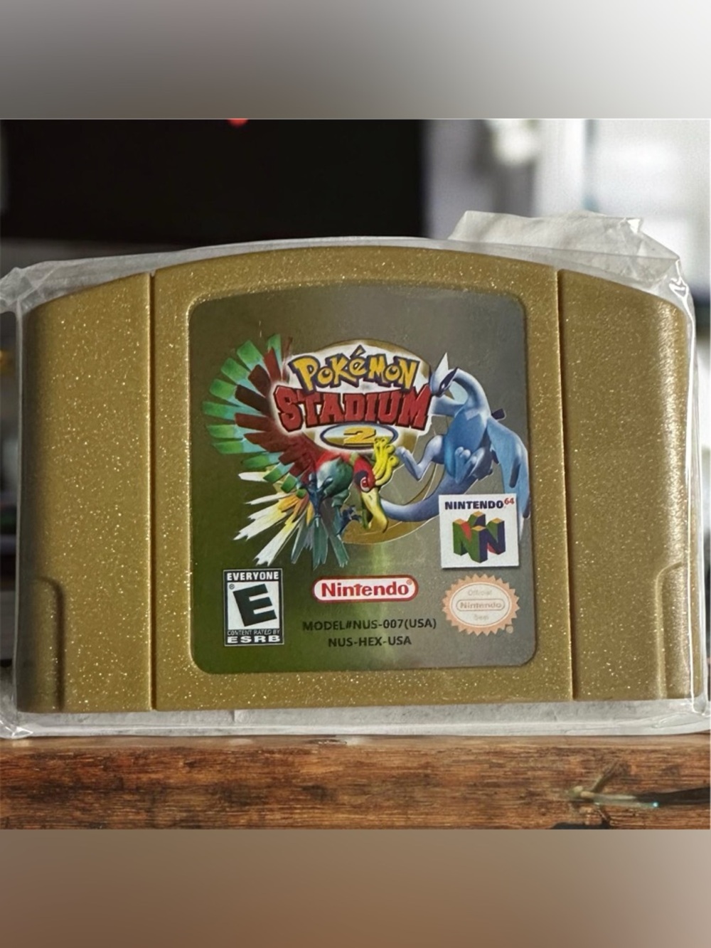 Nintendo Pokémon Stadium 2 Gold Cartridge